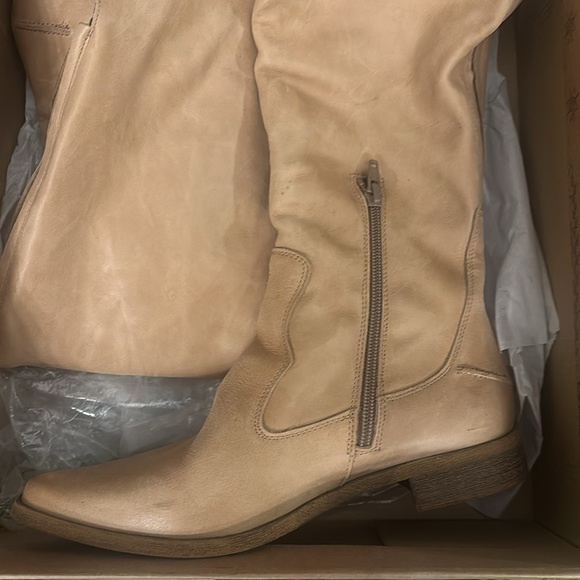 Beautiful leather over the knee boots by Free People - Picture 8 of 11